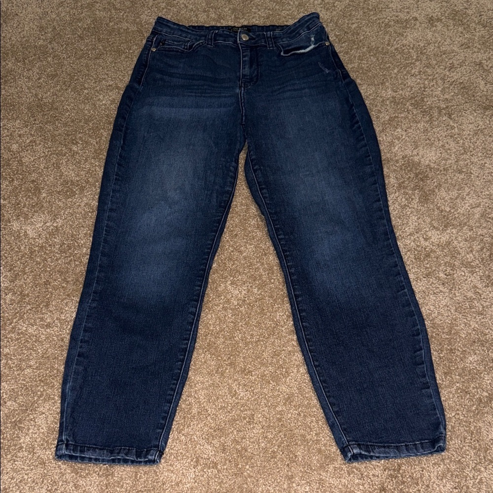 Judy Blue Dark Wash Boyfriend Jeans 5/27. B13